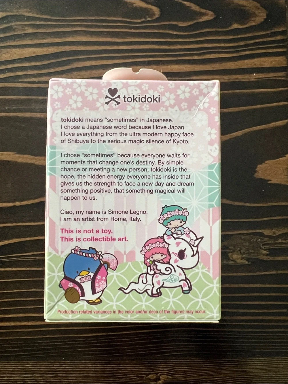 tokidoki Hello Kitty Cherry Blossom Series 3 mystery box.